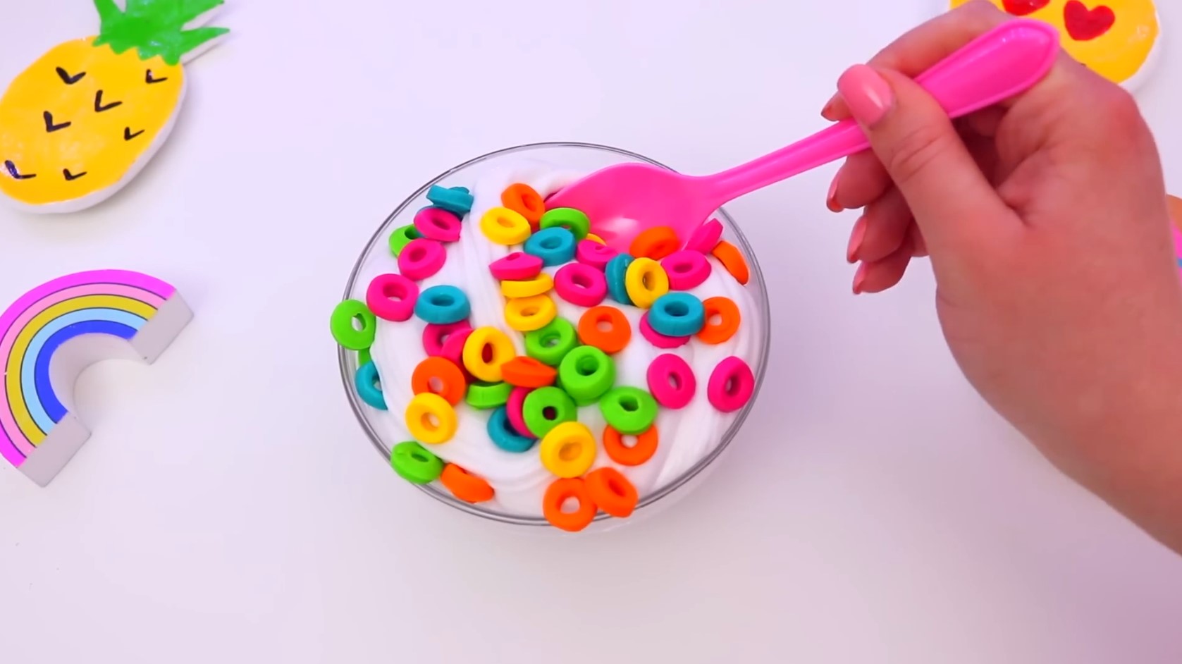 اسلایم بستنی و اسلایم کورن فلکس