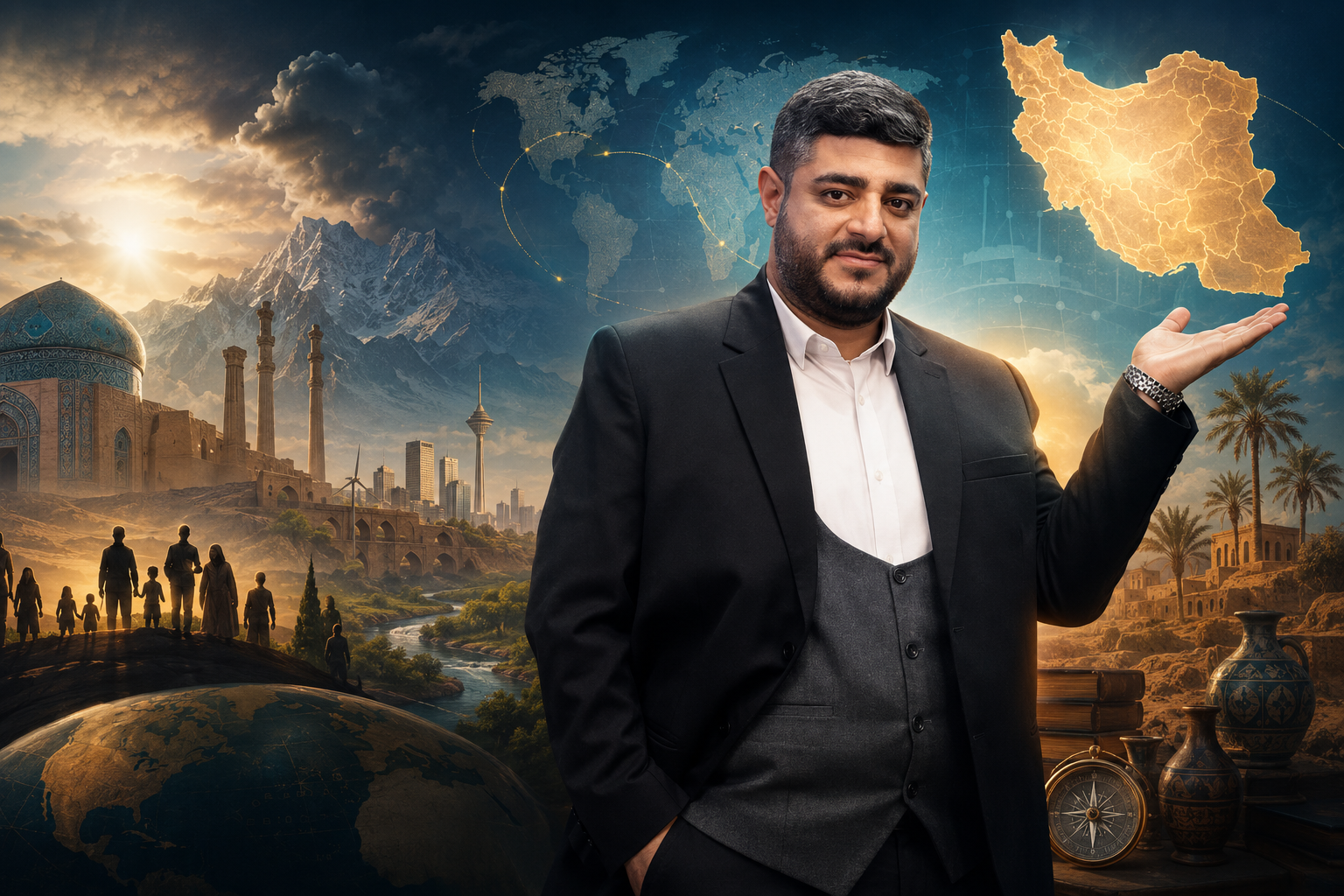 مطالعات اجتماعی ششم با کاظم داوری