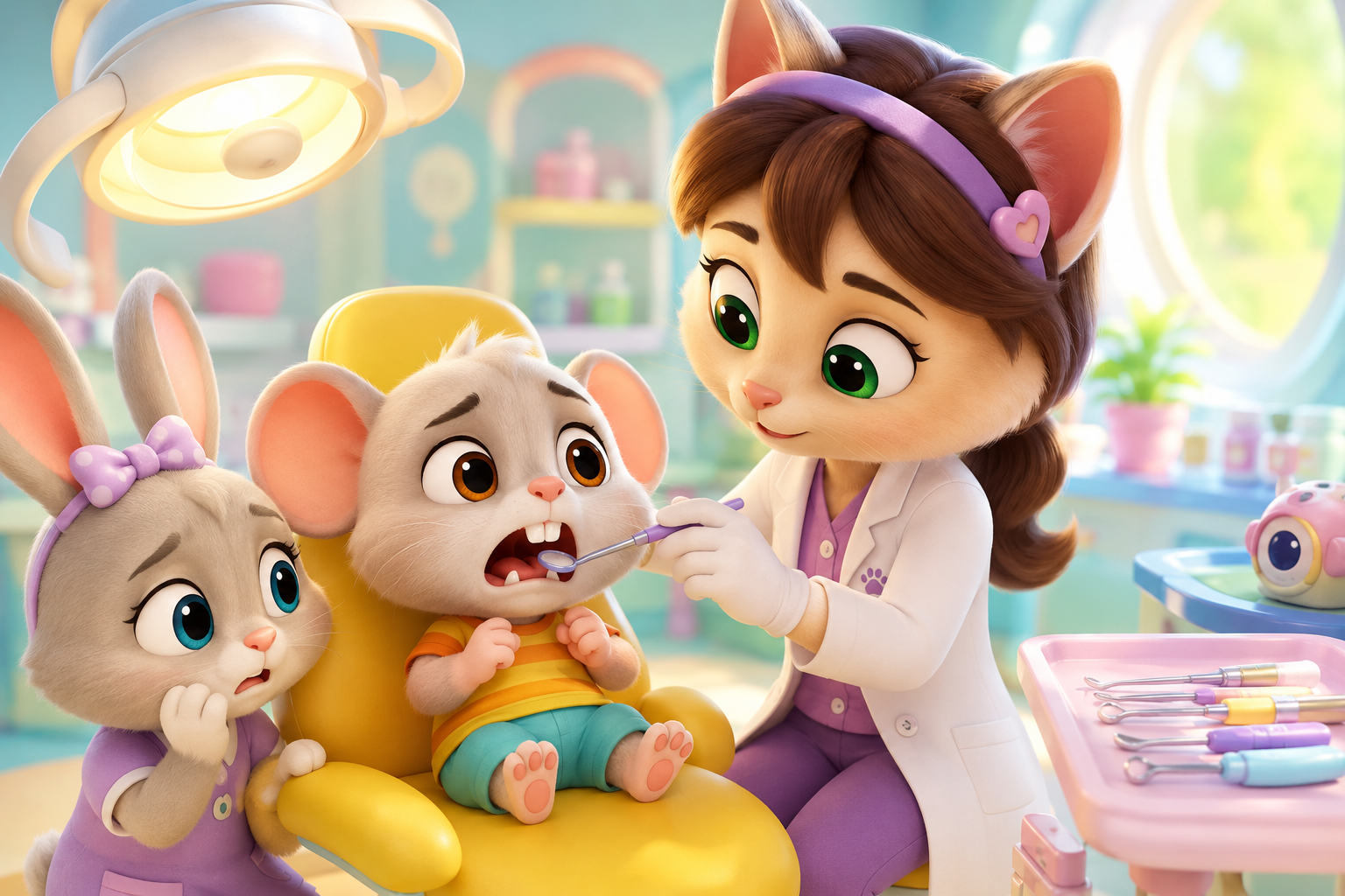 مشکلات دندون بچه موش