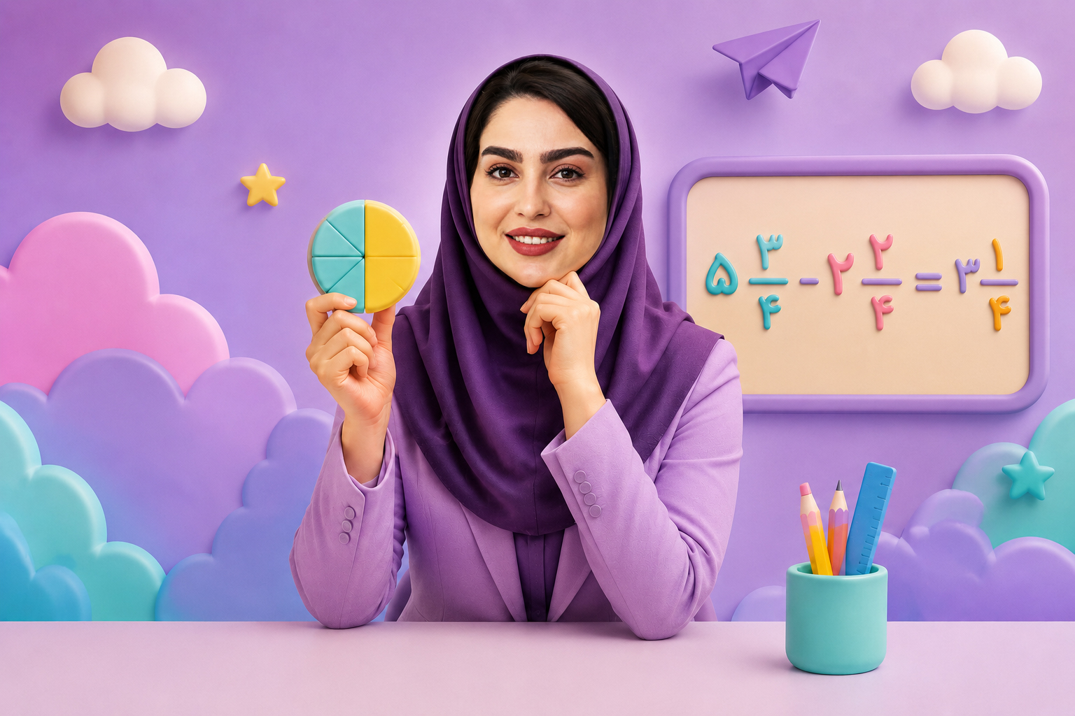 جمع و تفریق اعداد مخلوط