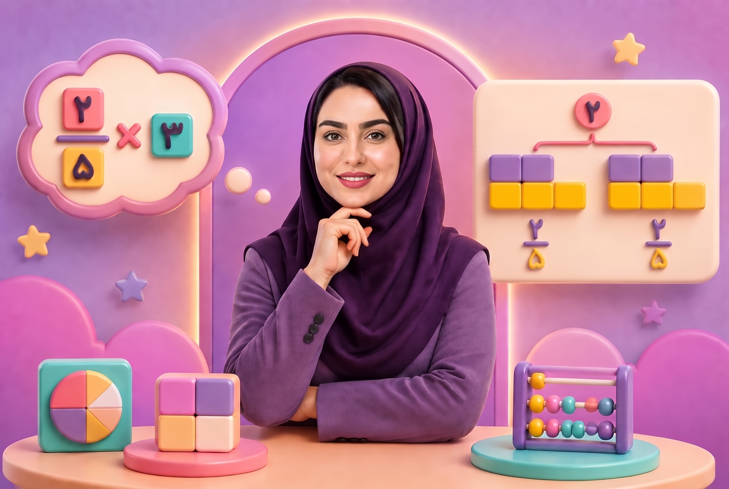 مقایسه کسرها
