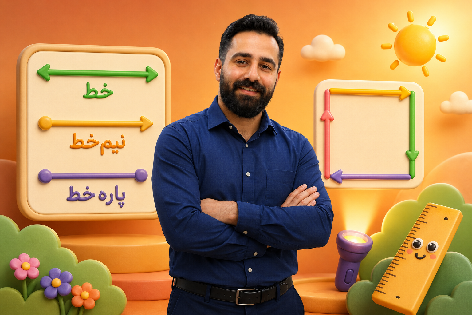 خط، نیمخط و پارهخط