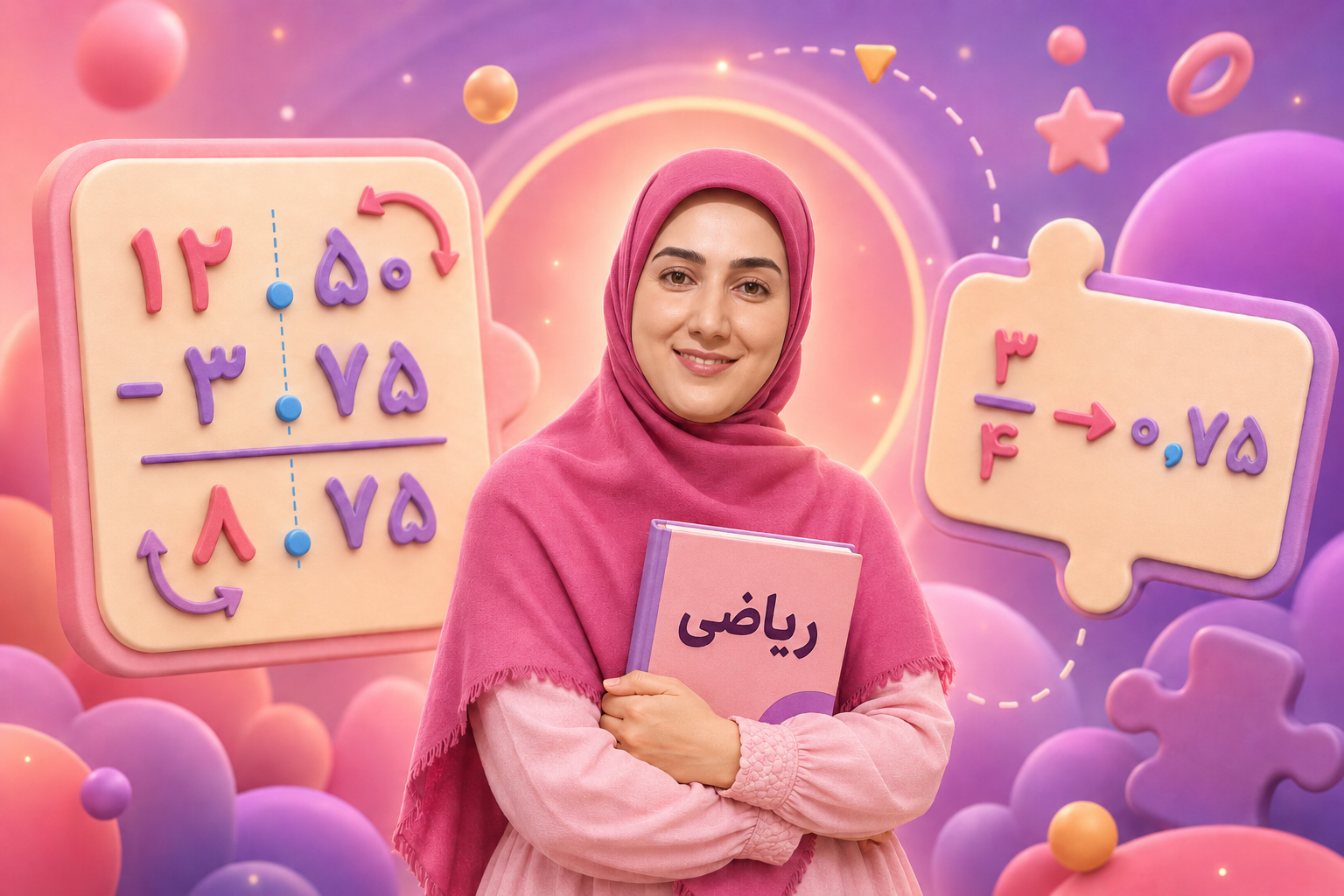 بخش نهم: اعداد اعشاری، جمع و تفریق آنها