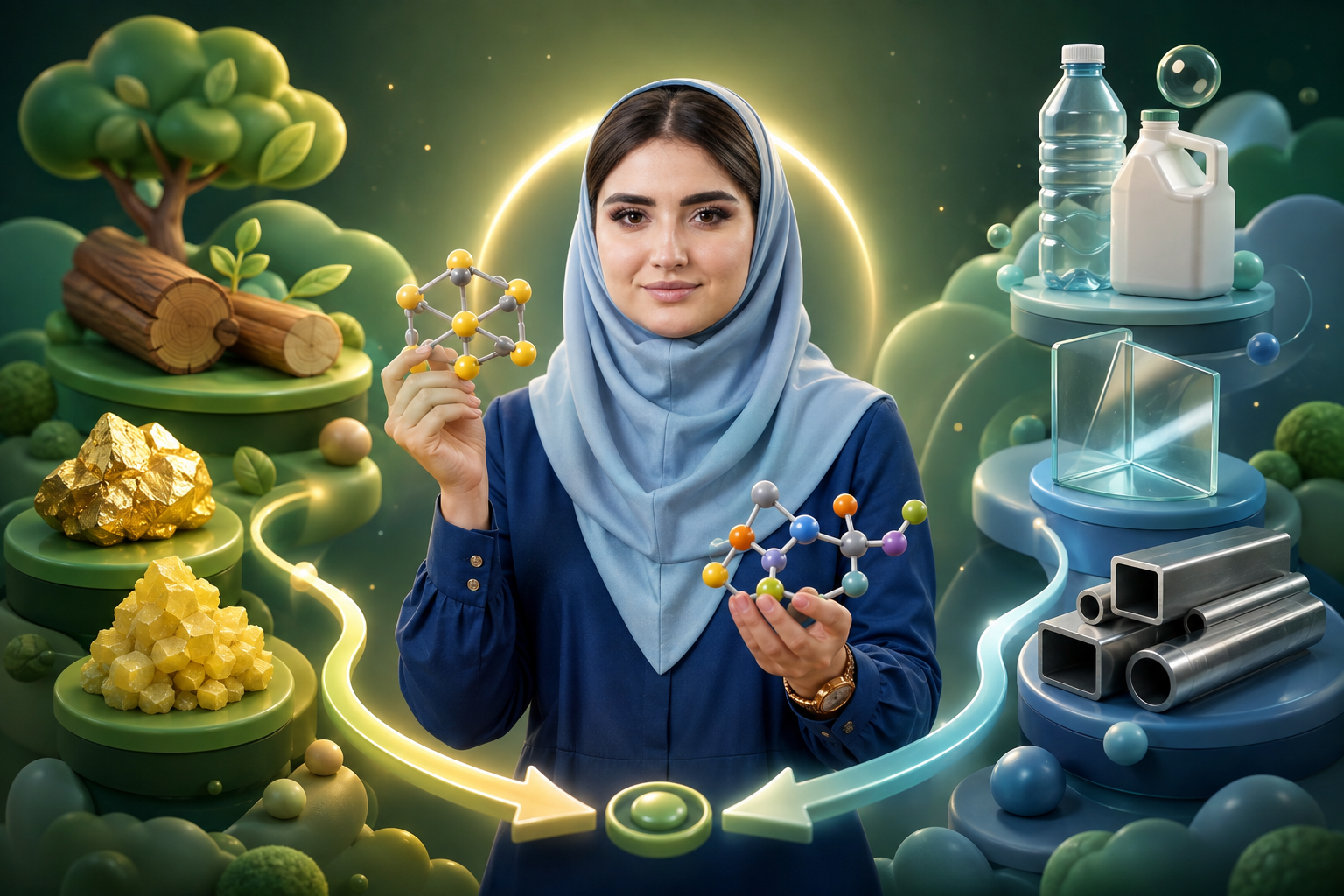 مواد طبیعی و مصنوعی