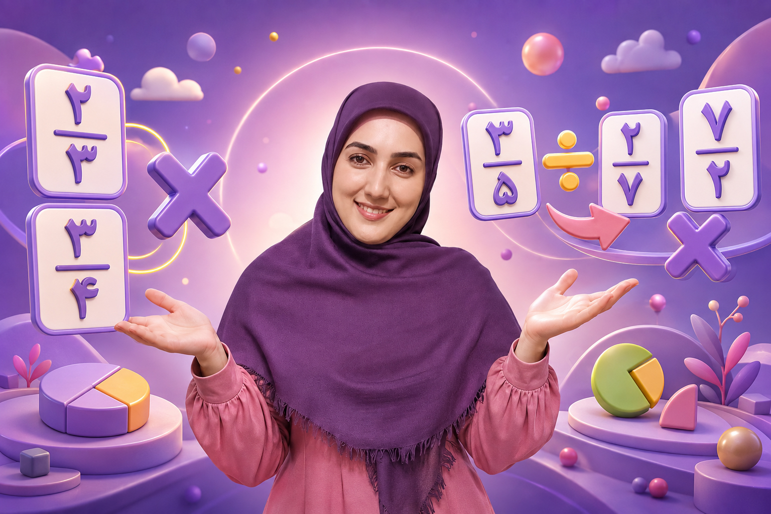 بخش هشتم: ضرب و تقسیم کسر و اعداد مخلوط