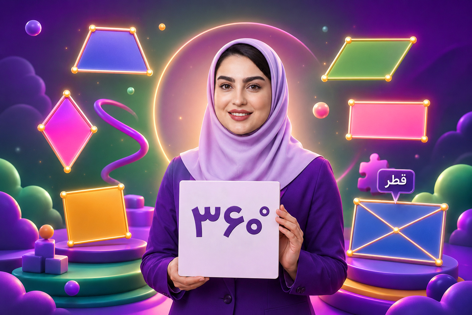 چند ضلعی‌ها و مجموع زوایای آنها