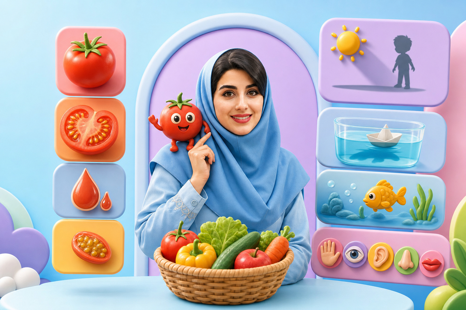 سایه‌ها - روی آب و زیر آب - حواس پنج گانه