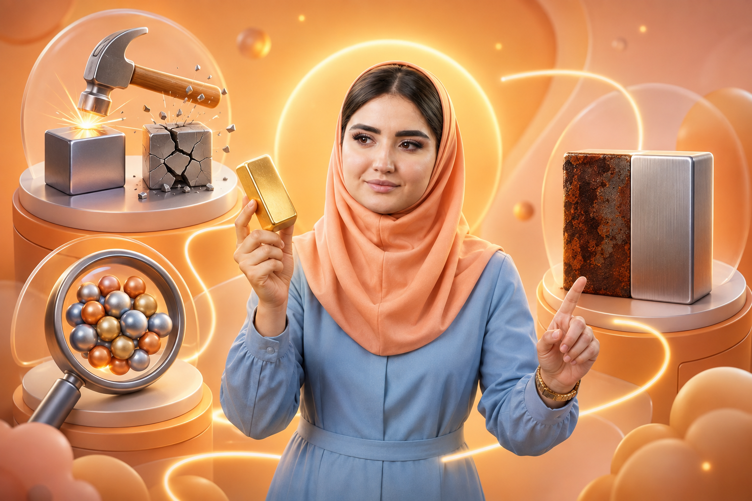 آلیاژ / حل نمونه سوال