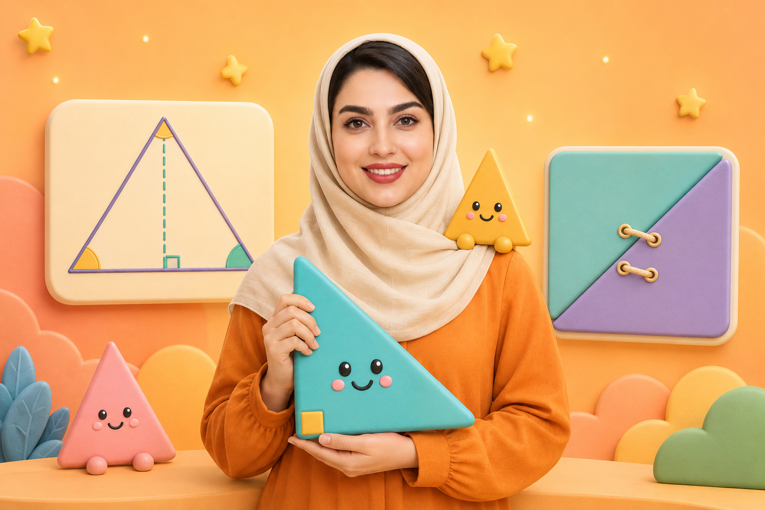 مساحت متوازی الاضلاع و مثلث