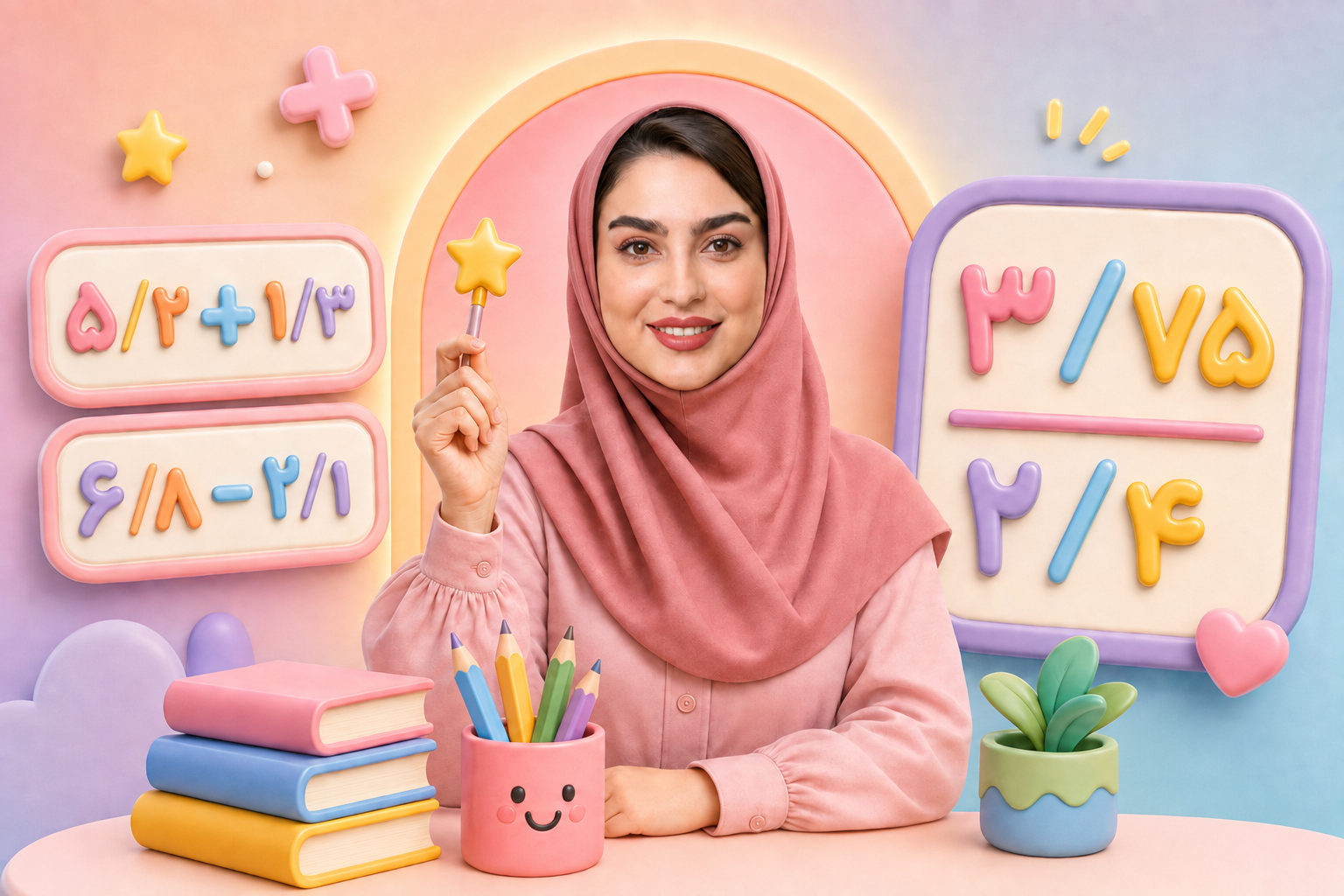 جمع و تفریق عدد اعشاری / ارزش مکانی اعشاری