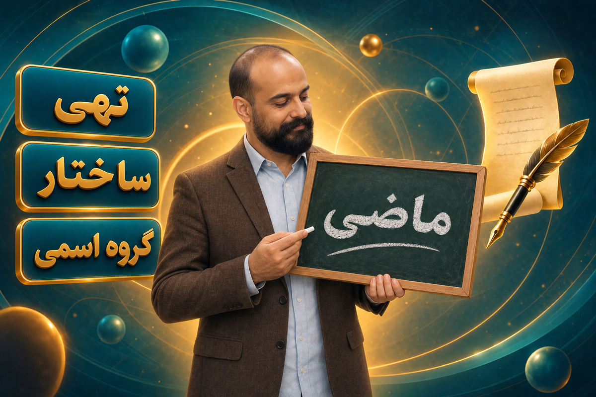 فعلهای گذشته و ساختار گروههای اسمی