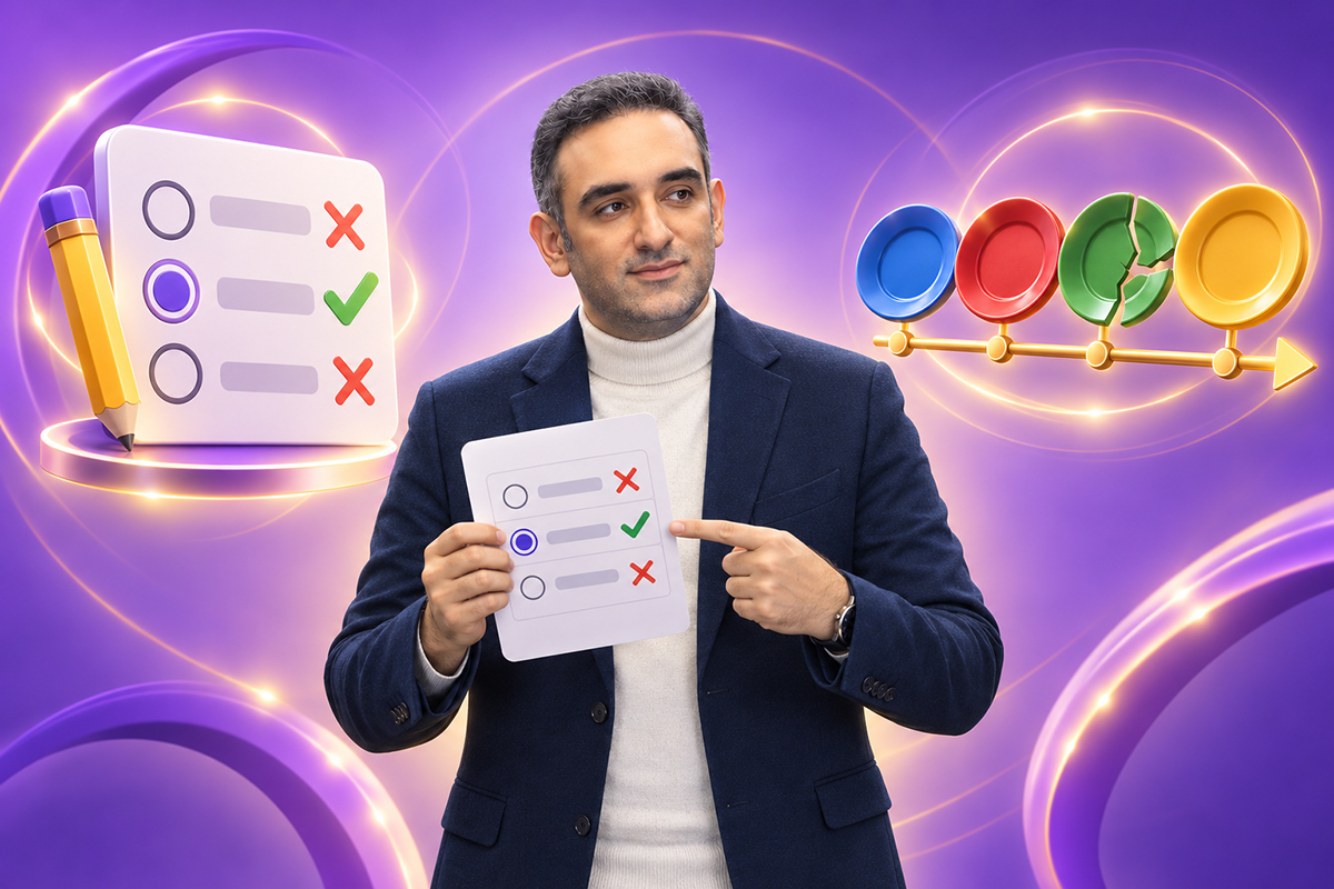 نتیجهگیری از گزارهها و روابط ترتیبی
