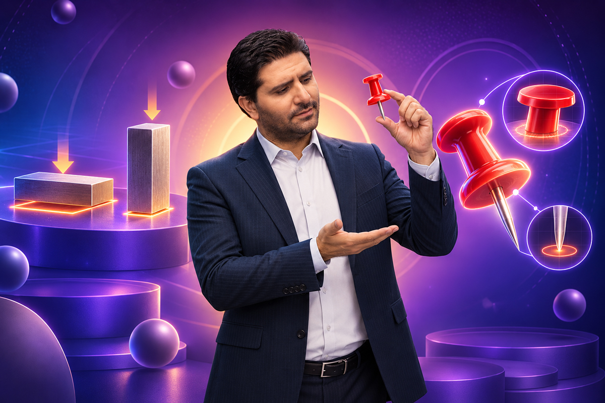فشار روی سطح؛ از رابطه نیرو و مساحت تا مسائل تیزهوشان