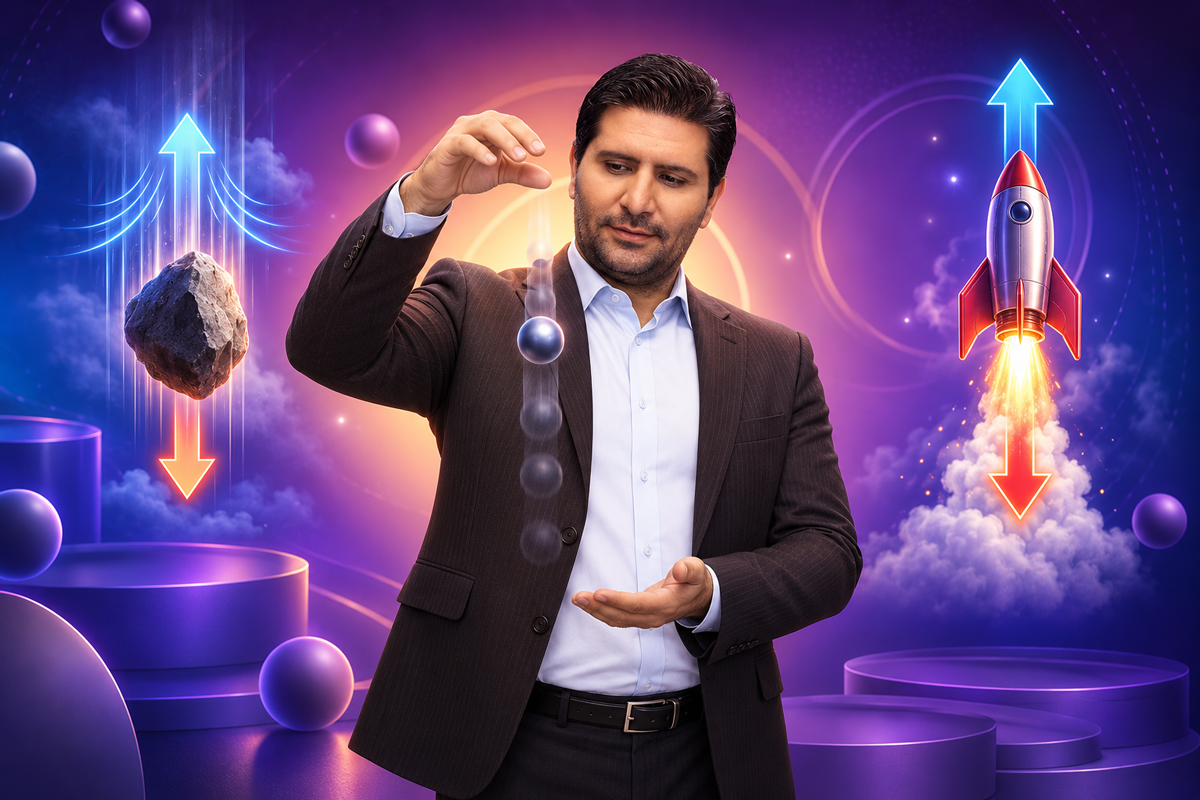 از نیروی وزن و کنش و واکنش تا اصطکاک و سرعت حد
