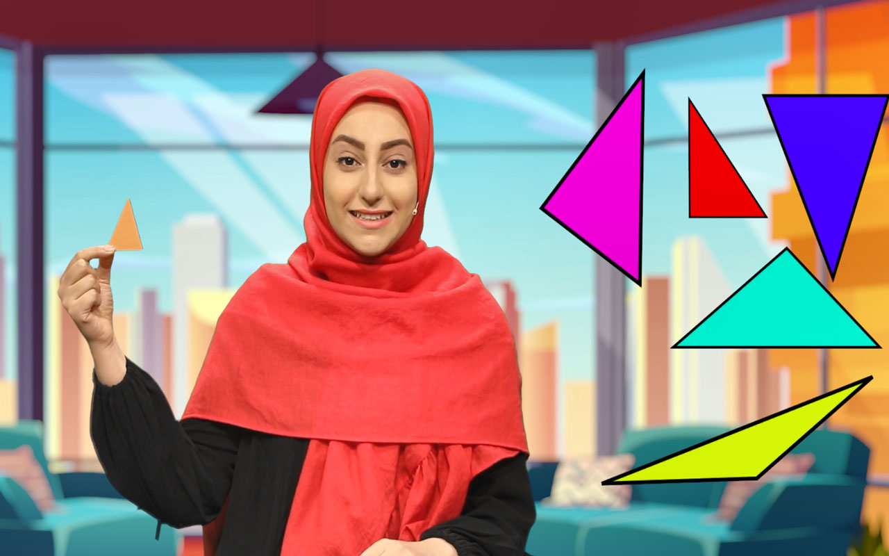 مربع و مثلث و دایره و مستطیل
