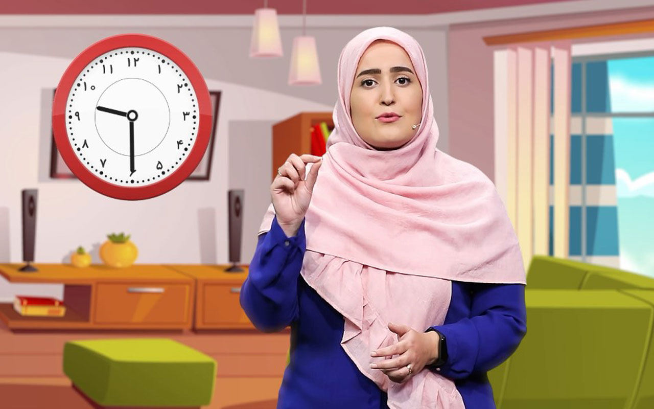 ربع، نیم و مانده در ساعت