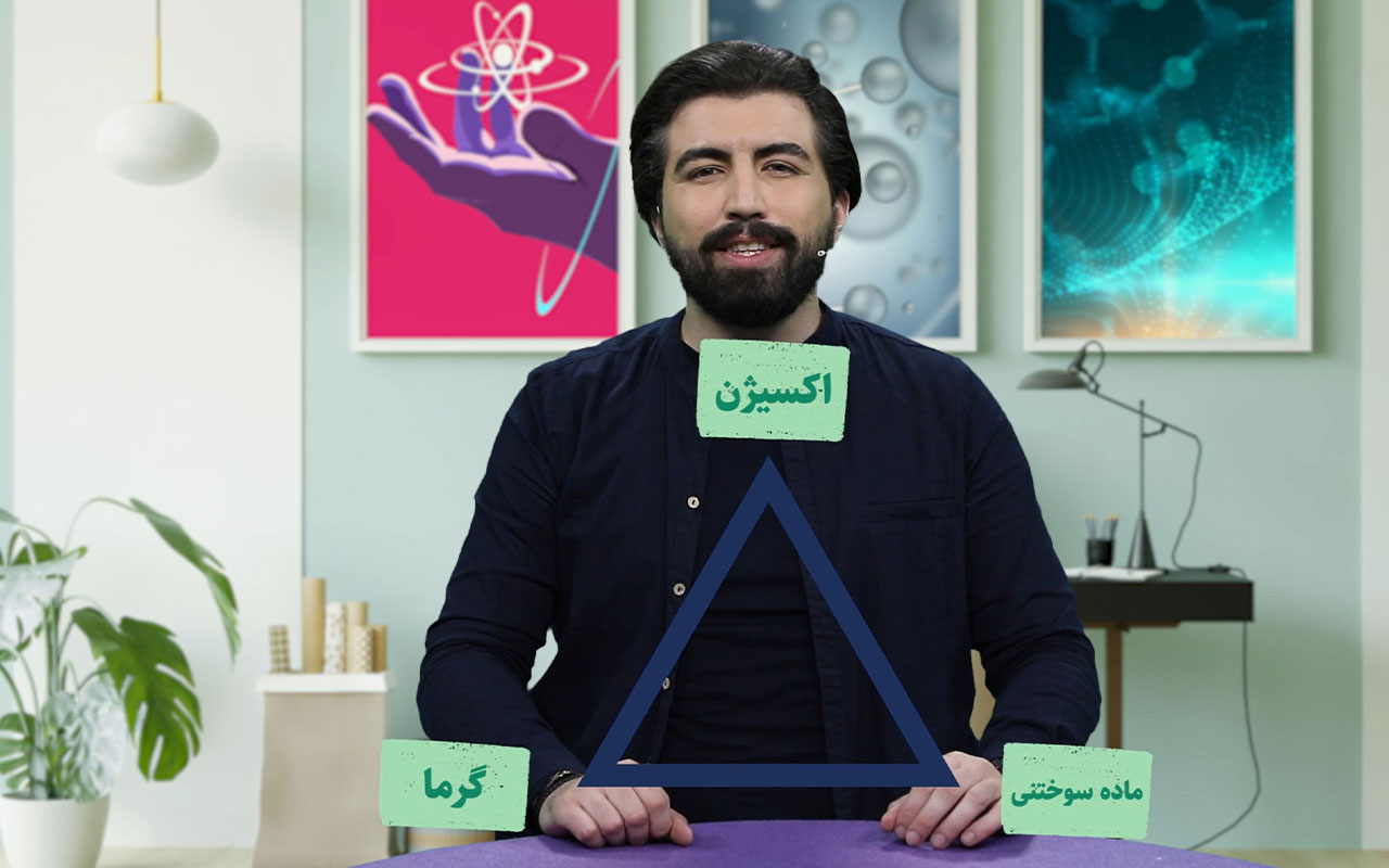انواع سوختن و مثلث آتش