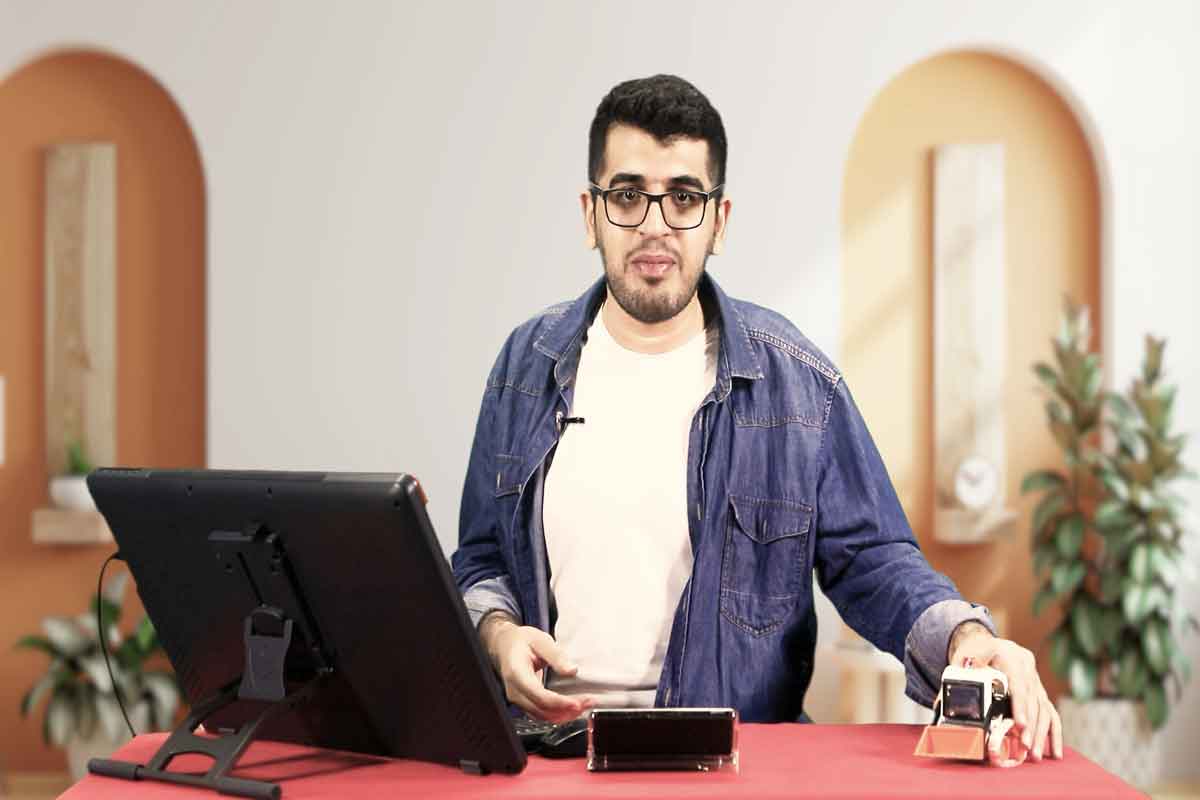 نوشتن دستور چراغ چشمک زن
