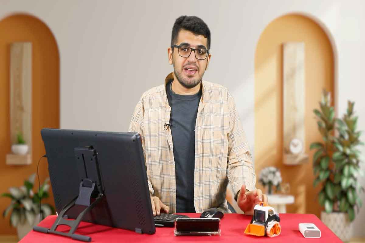 ایجاد شمارنده و دستور صوتی