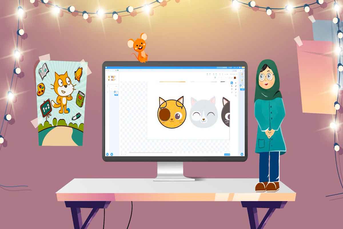 آشنایی با محیط طراحی در اسکرچ